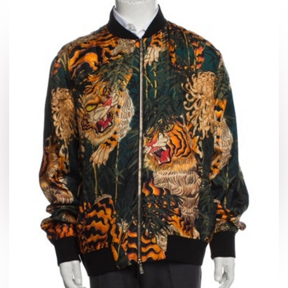 Dsquared² Silk Bomber Jacket